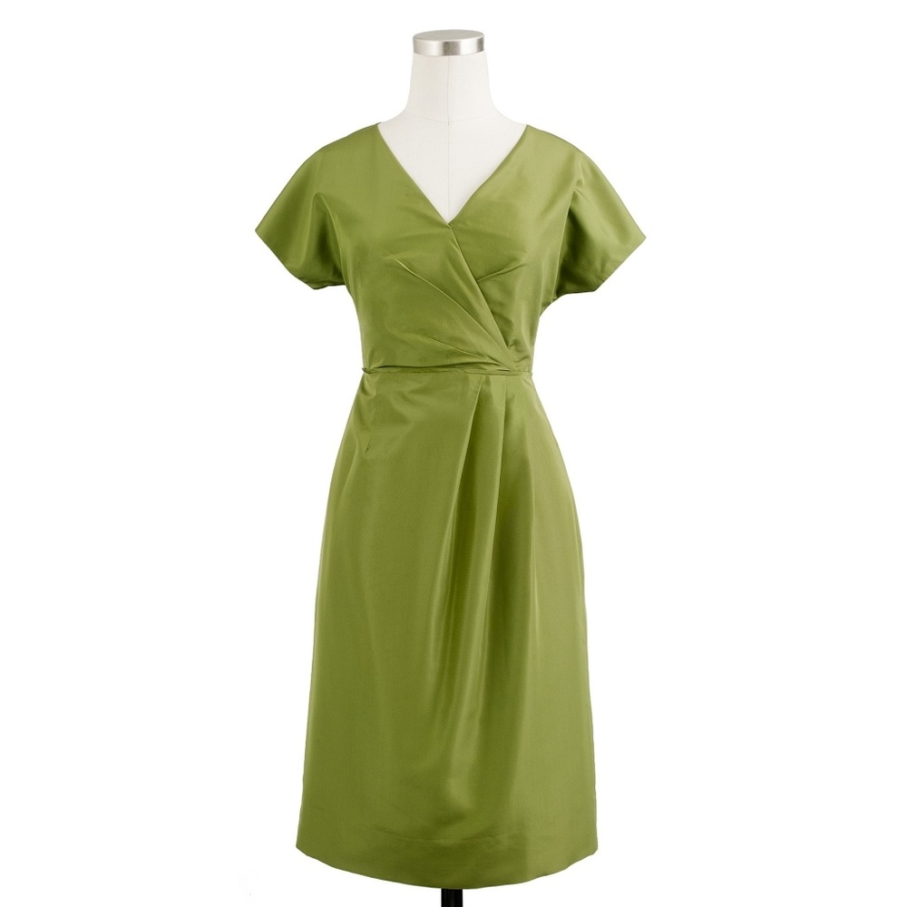 J Crew Lexa silk dress